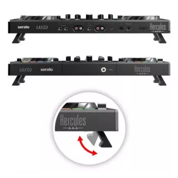 Hercules Inpulse 500 Digital Vinyl System (DVS) scratcher negro