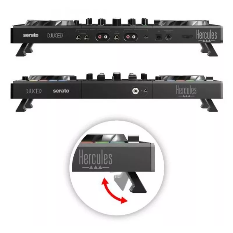 Hercules Inpulse 500 Digital Vinyl System (DVS) scratcher negro