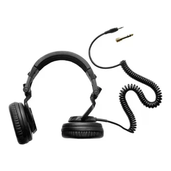 Hercules HDP DJ45 auriculares con cable de diadema música negros
