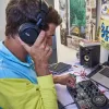 Hercules HDP DJ45 auriculares con cable de diadema música negros
