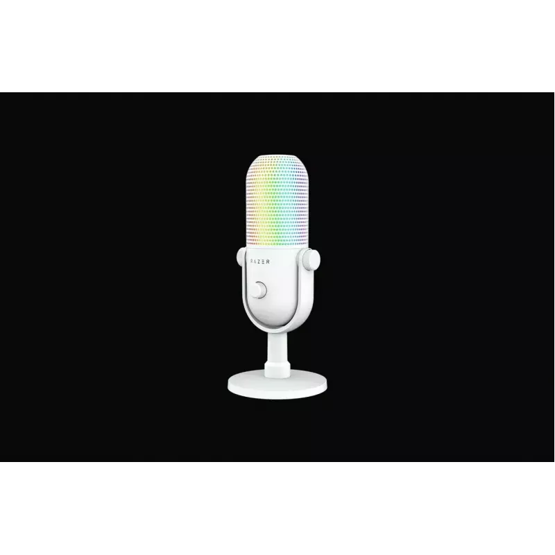 Micrófono para PC Razer Seiren V3 Chroma White