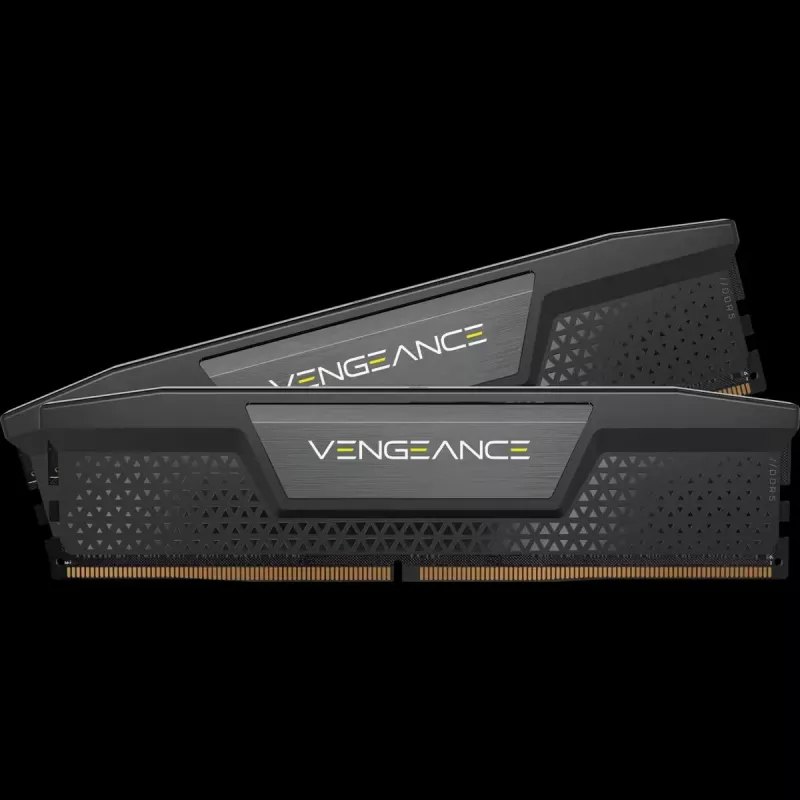 CORSAIR memoria 32GB (2x16GB) DDR5 DRAM 6400MT/s CL36 kit de memoria Vengeance – negro
