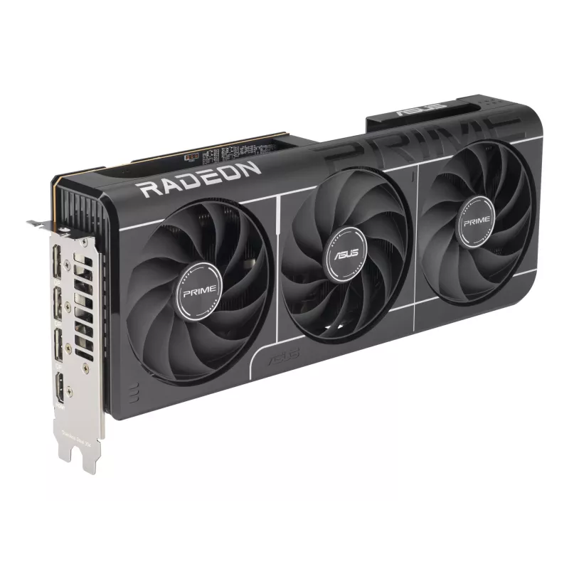 Tarjeta gráfica ASUS Radeon RX 9070 16 GB GDDR6 PCIe 5.0 256 bits, refrigeración de 3 ventiladores, PCI Express 5.0