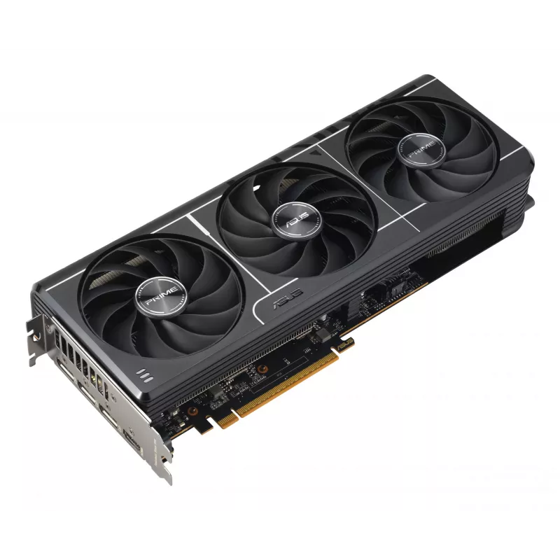 Tarjeta gráfica ASUS Radeon RX 9070 16 GB GDDR6 PCIe 5.0 256 bits, refrigeración de 3 ventiladores, PCI Express 5.0