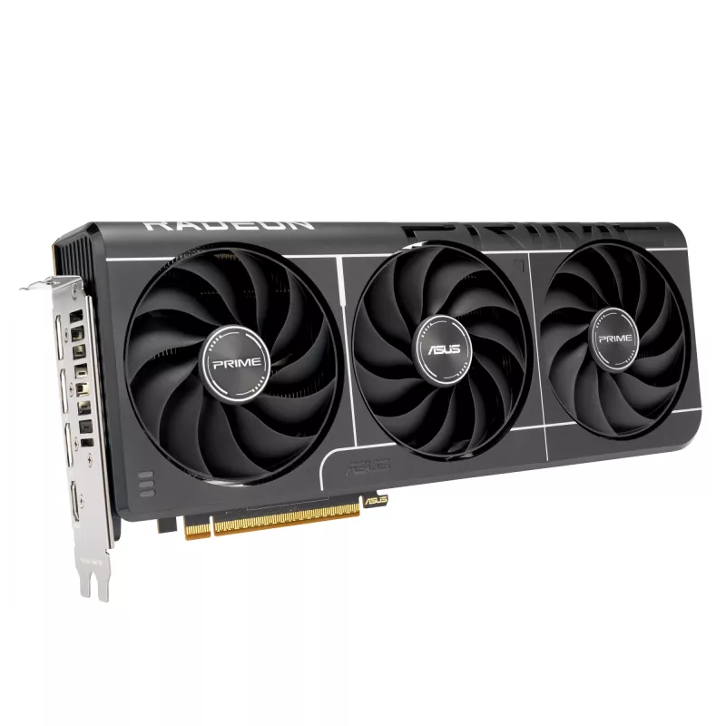 Tarjeta gráfica ASUS Radeon RX 9070 16 GB GDDR6 PCIe 5.0 256 bits, refrigeración de 3 ventiladores, PCI Express 5.0