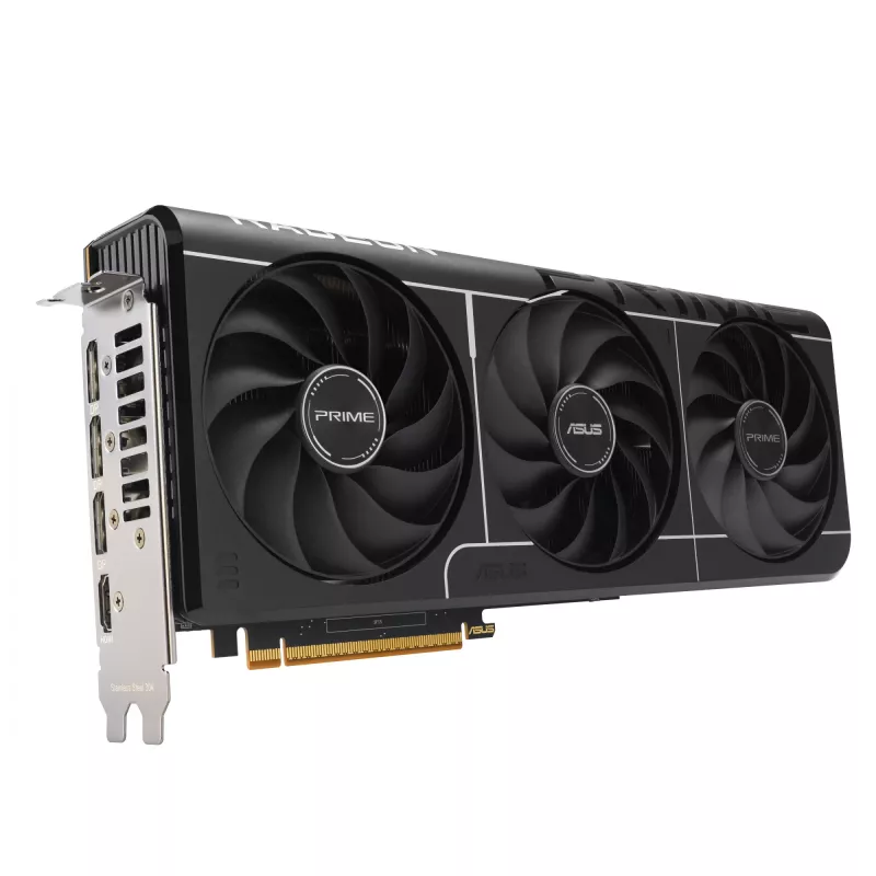 Tarjeta gráfica ASUS Radeon RX 9070 16 GB GDDR6 PCIe 5.0 256 bits, refrigeración de 3 ventiladores, PCI Express 5.0