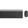 Logitech MK470 teclado + ratón inalámbricos, grafito, ratón incluido, QWERTY US, USB