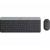 Logitech MK470 teclado + ratón inalámbricos, grafito, ratón incluido, QWERTY US, USB