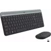 Logitech MK470 teclado + ratón inalámbricos, grafito, ratón incluido, QWERTY US, USB