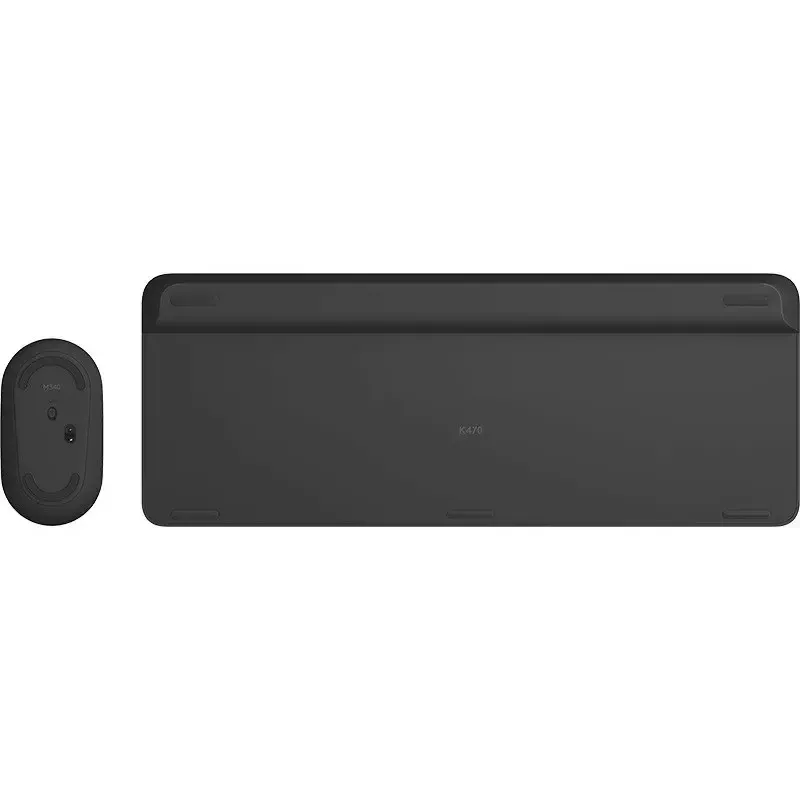 Logitech MK470 teclado + ratón inalámbricos, grafito, ratón incluido, QWERTY US, USB