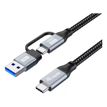 Equip 128433 cable USB USB 3.2 Gen 2x2 3 m USB A/USB C USB C negro
