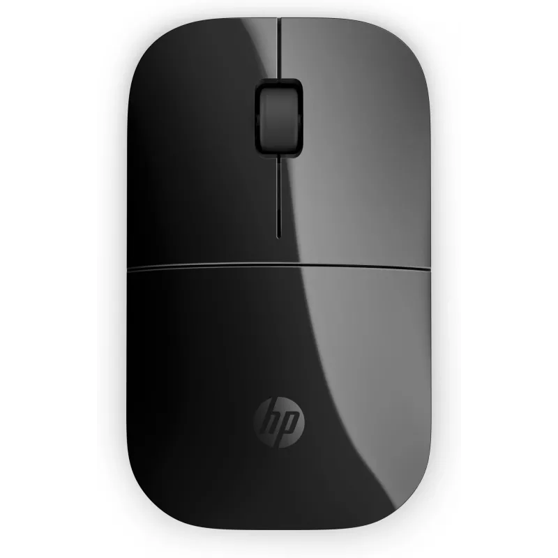 HP Z3700 ratón inalámbrico negro, ambidiestro, óptico, RF inalámbrico, 1200 DPI, negro