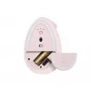 LOGITECH Lift Ratón inalámbrico para diestros Rosa / Dark Rose