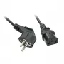 Lindy 30337 Cable de alimentación Negro 5 m CEE7/7 Conector hembra C13