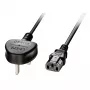 Lindy 2m Cable de alimentación UK a IEC C13