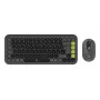Logitech POP Icon Combo Mini teclado y ratón, inalámbrico, Bluetooth, QWERTZ alemán