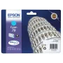 Epson Tower of Pisa Singlepack cian 79 DURABrite Ultra tinta, rendimiento estándar, cian, 1 ud.