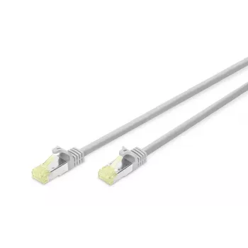 DIGITUS cable de red con componentes probados - CAT6a - S/FTP - moldeado - 5 m - gris