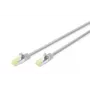 DIGITUS cable de red con componentes probados - CAT6a - S/FTP - moldeado - 5 m - gris