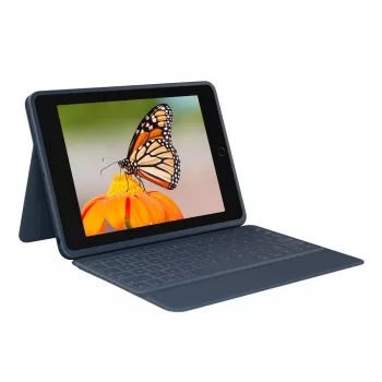 LOGITECH Rugged Combo 3 Classic Blue alemán
