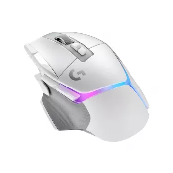 LOGITECH G502 X Plus ratón gaming blanco/Premium EWR2