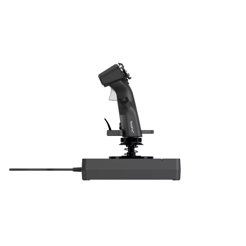 Logitech G X56 H.O.T.A.S. joystick y acelerador (Saitek Pro Flight X56 Rhino), con cable USB, PC, negro