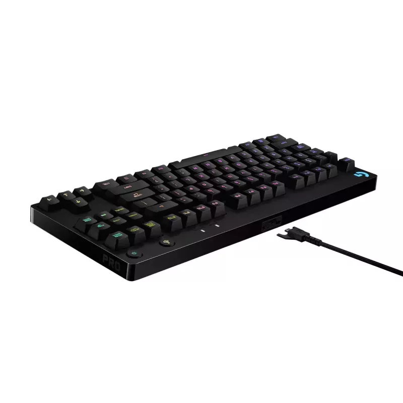 Teclado mecánico gaming Logitech G PRO Tenkeyless RGB LED