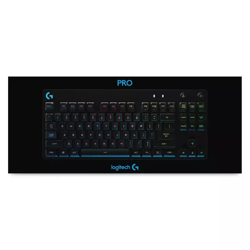 Teclado mecánico gaming Logitech G PRO Tenkeyless RGB LED