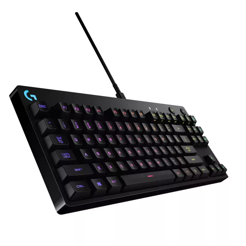 Teclado mecánico gaming Logitech G PRO Tenkeyless RGB LED