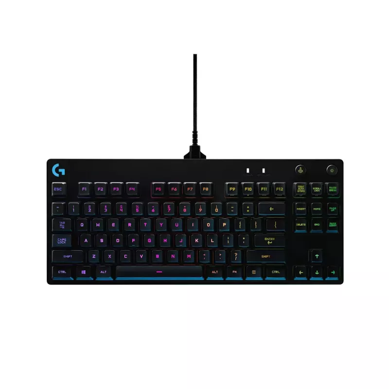 Teclado mecánico gaming Logitech G PRO Tenkeyless RGB LED