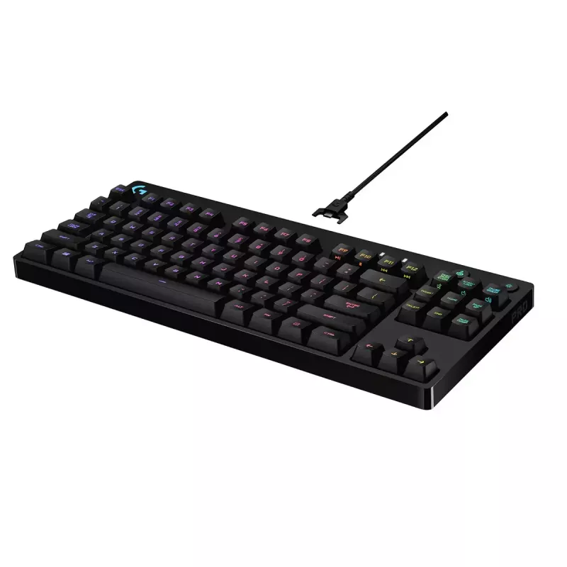 Teclado mecánico gaming Logitech G PRO Tenkeyless RGB LED
