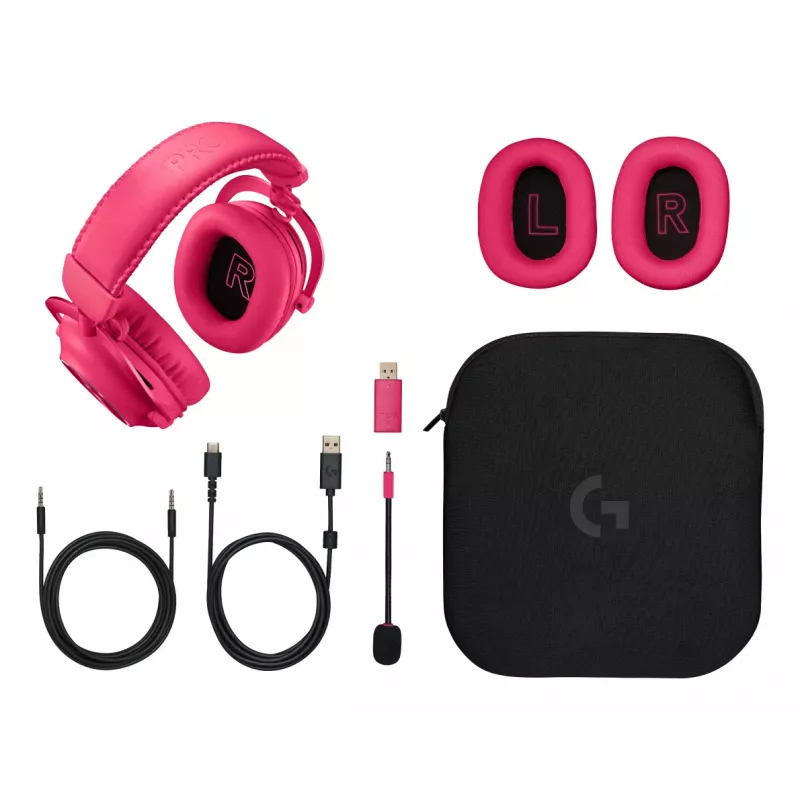 Auriculares gaming inalámbricos LOGITECH Pro X 2 Lightspeed - Rosa