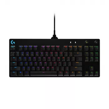 Teclado mecánico gaming LOGITECH G Pro Negro Qwerty US/Int'l