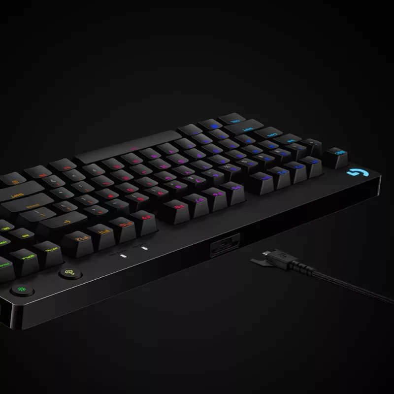 Teclado mecánico gaming LOGITECH G Pro Negro Qwerty US/Int'l