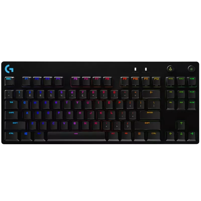 Teclado mecánico gaming LOGITECH G Pro Negro Qwerty US/Int'l
