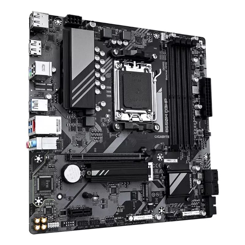 Placa base GIGABYTE B650M D3HP, AMD AM5, Micro ATX