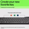 Teclado HP 405 Multi-Device retroiluminado con cable, tamaño completo (100%), con cable, USB, membrana, QWERTY, Negro