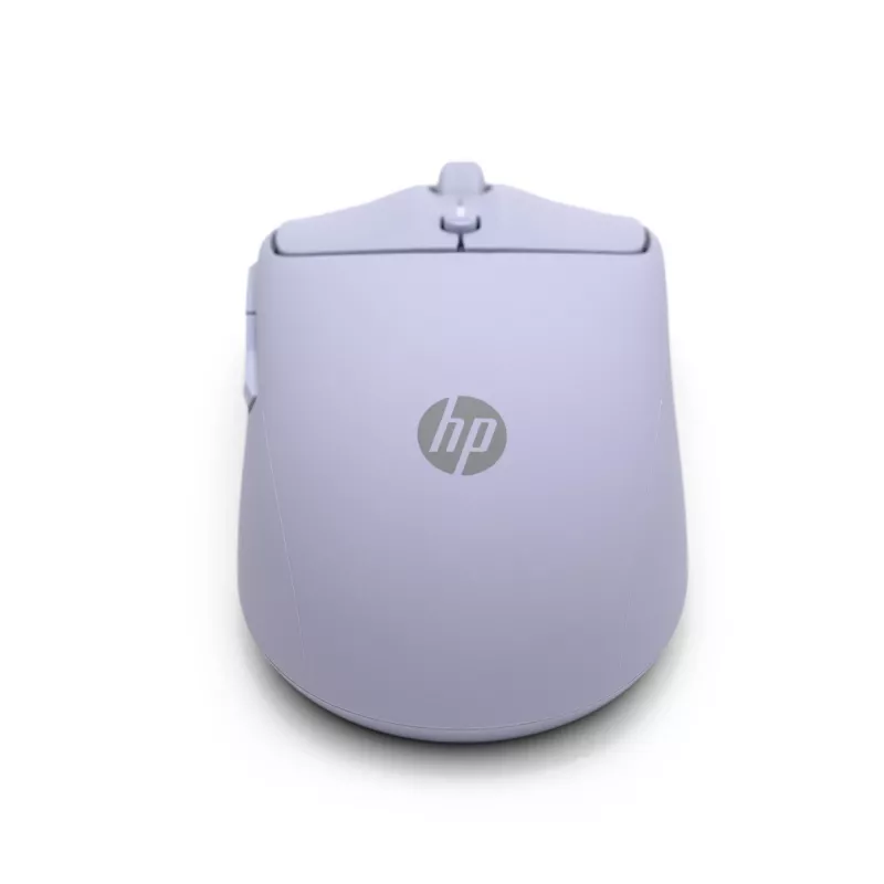 Ratón inalámbrico silencioso HP 400 Lila, ambidiestro, RF Wireless + Bluetooth, 6000 DPI, Lila