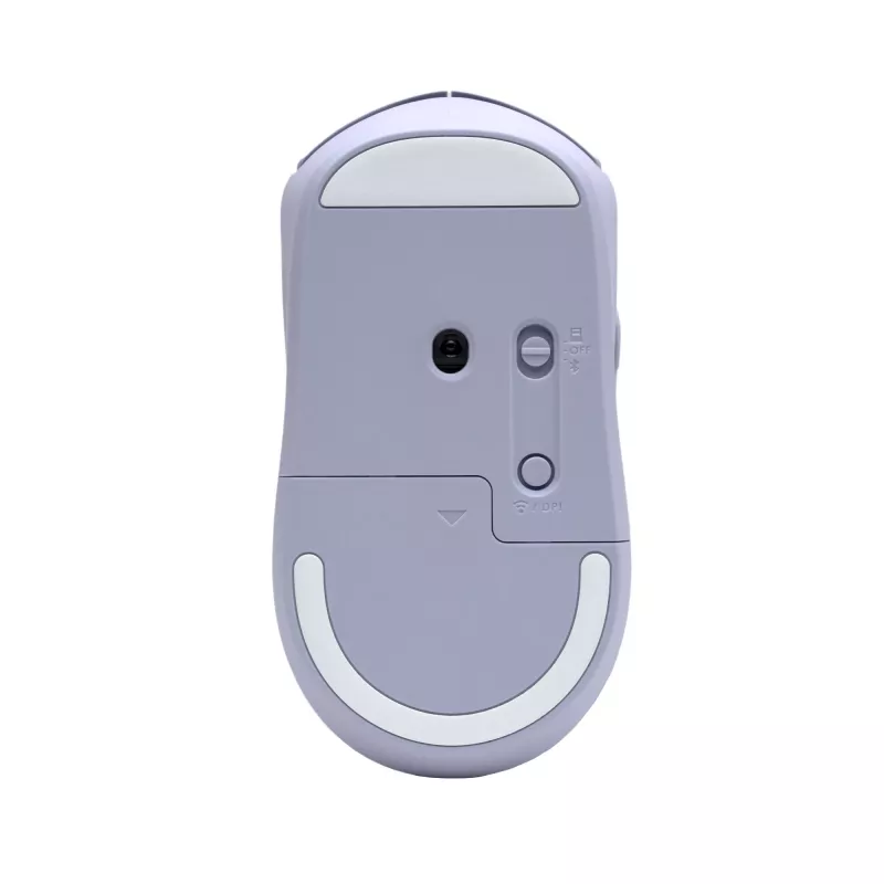 Ratón inalámbrico silencioso HP 400 Lila, ambidiestro, RF Wireless + Bluetooth, 6000 DPI, Lila