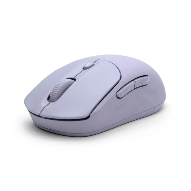 Ratón inalámbrico silencioso HP 400 Lila, ambidiestro, RF Wireless + Bluetooth, 6000 DPI, Lila
