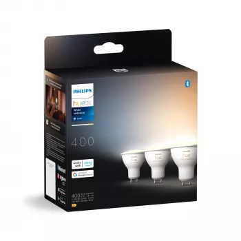 Philips Hue White Ambience GU10 – lámpara inteligente – pack de 3