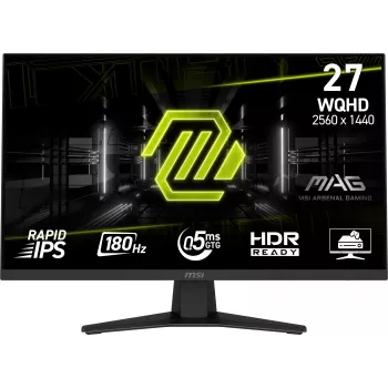 Monitor MSI MAG 274QF 68,6 cm (27 inch) 2560 x 1440 píxeles Wide Quad HD LCD Negro
