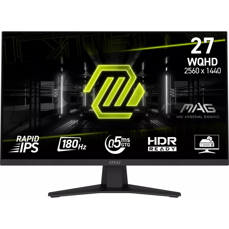 Monitor MSI MAG 274QF 68,6 cm (27 inch) 2560 x 1440 píxeles Wide Quad HD LCD Negro