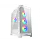 Caja semitorre COUGAR Duoface Pro ARGB, Blanca, Semitorre, PC, Blanca, ATX, EATX, micro ATX, Mini-ITX, SSI CEB, Metal, Nylon, cristal templado, Multi