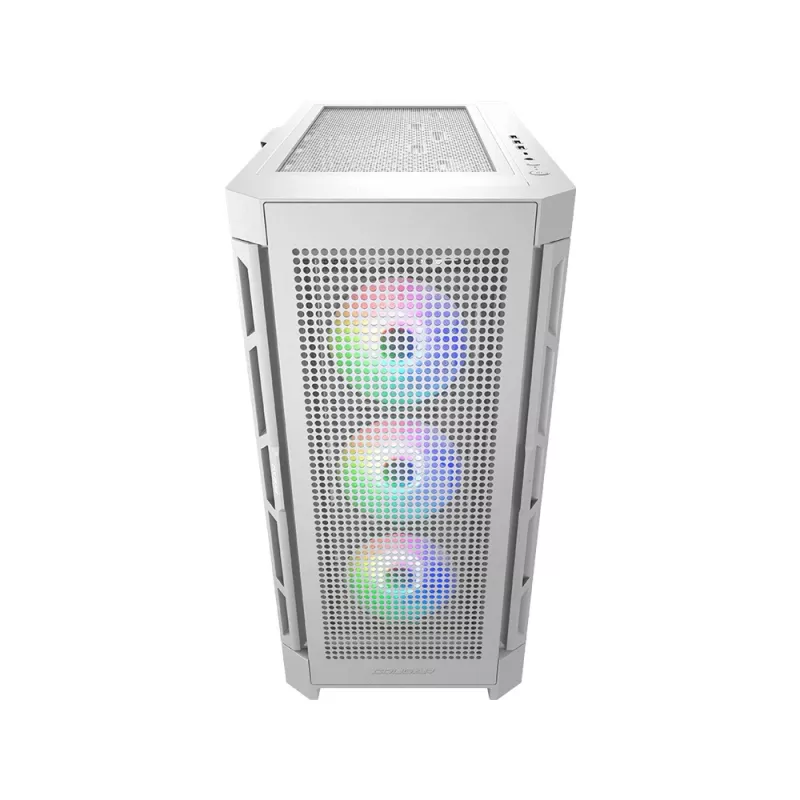 Caja semitorre COUGAR Duoface Pro ARGB, Blanca, Semitorre, PC, Blanca, ATX, EATX, micro ATX, Mini-ITX, SSI CEB, Metal, Nylon, cristal templado, Multi