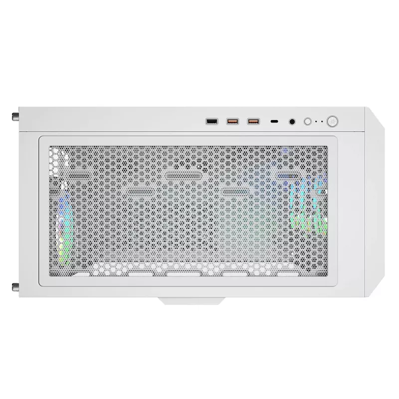 Caja semitorre COUGAR Duoface Pro ARGB, Blanca, Semitorre, PC, Blanca, ATX, EATX, micro ATX, Mini-ITX, SSI CEB, Metal, Nylon, cristal templado, Multi