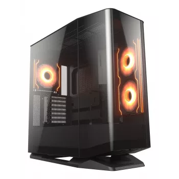 Caja de ordenador COUGAR FV270 ARGB Semitorre Negra