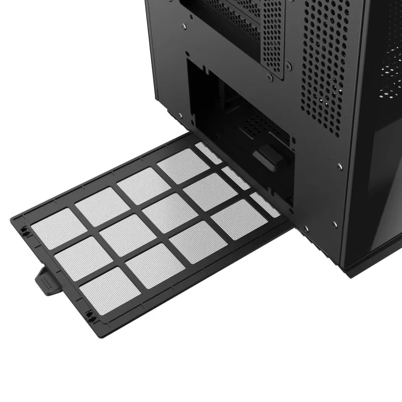 Caja de ordenador COUGAR FV270 ARGB Semitorre Negra