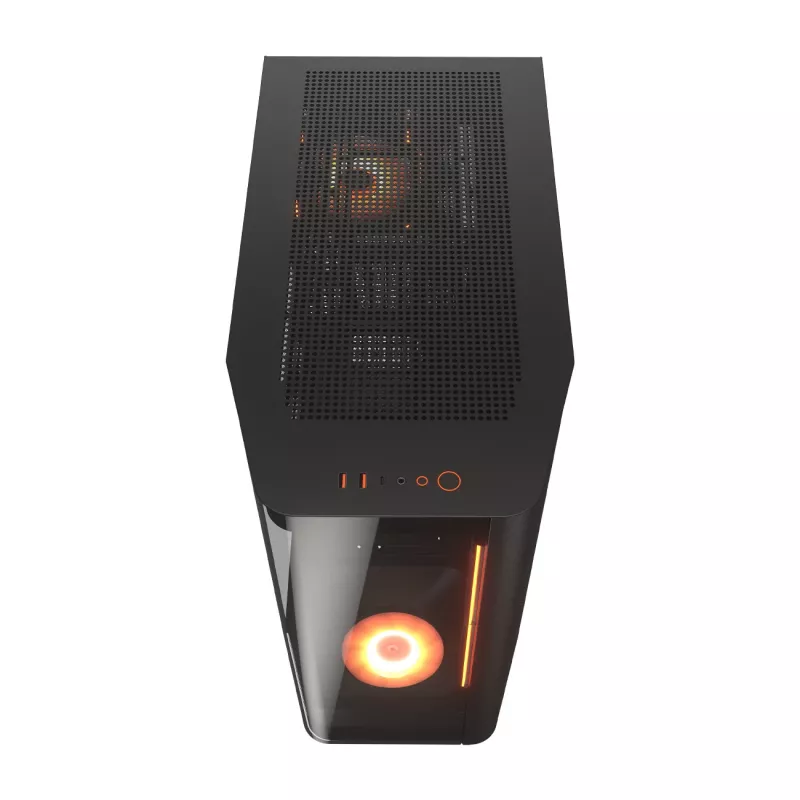 Caja de ordenador COUGAR FV270 ARGB Semitorre Negra