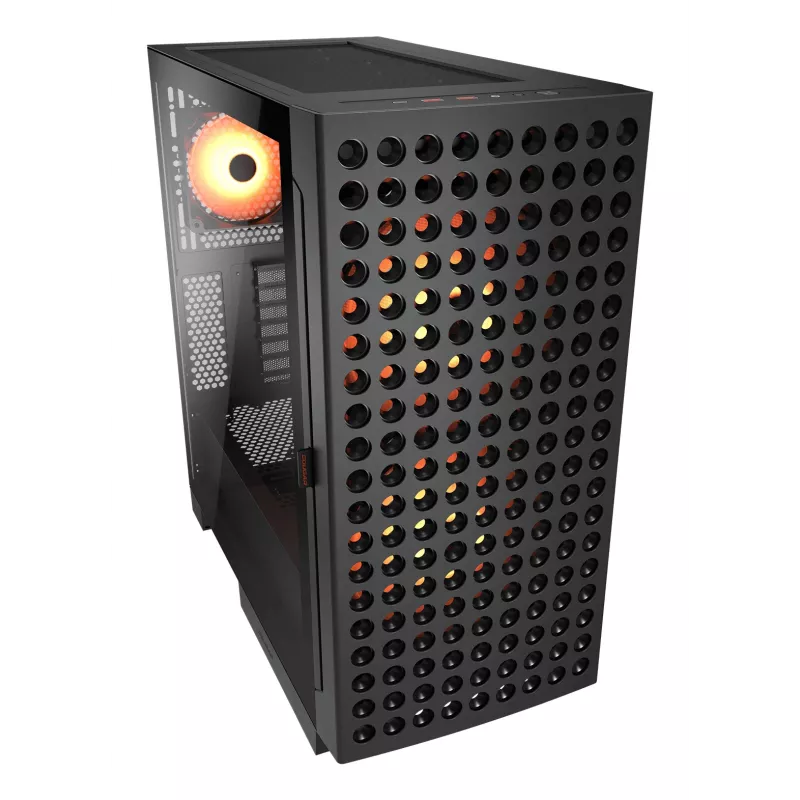 Caja semitorre COUGAR, Airface ECO, ARGB, Negra